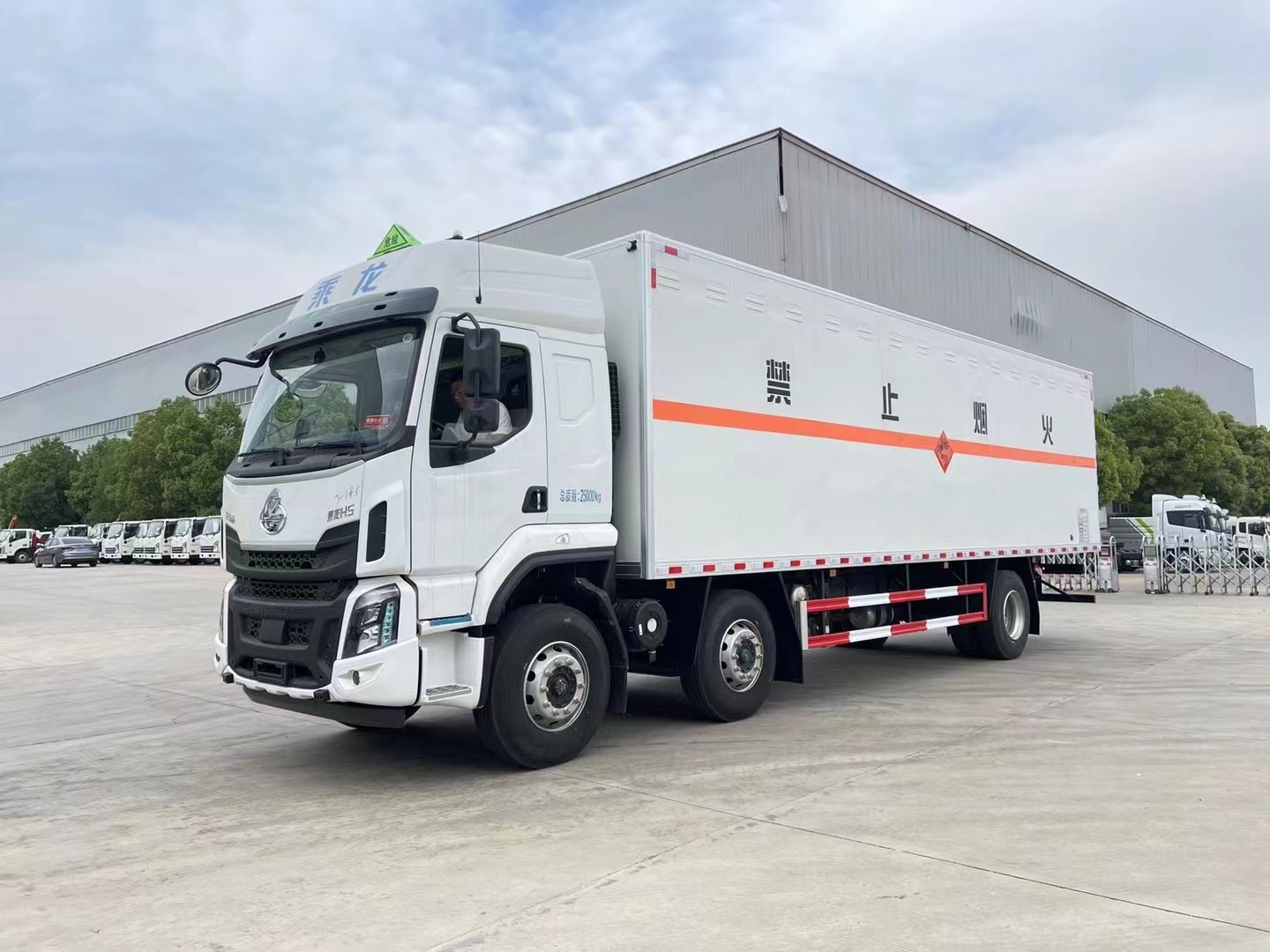 柳汽乘龍9.6米煙花炮竹運輸車