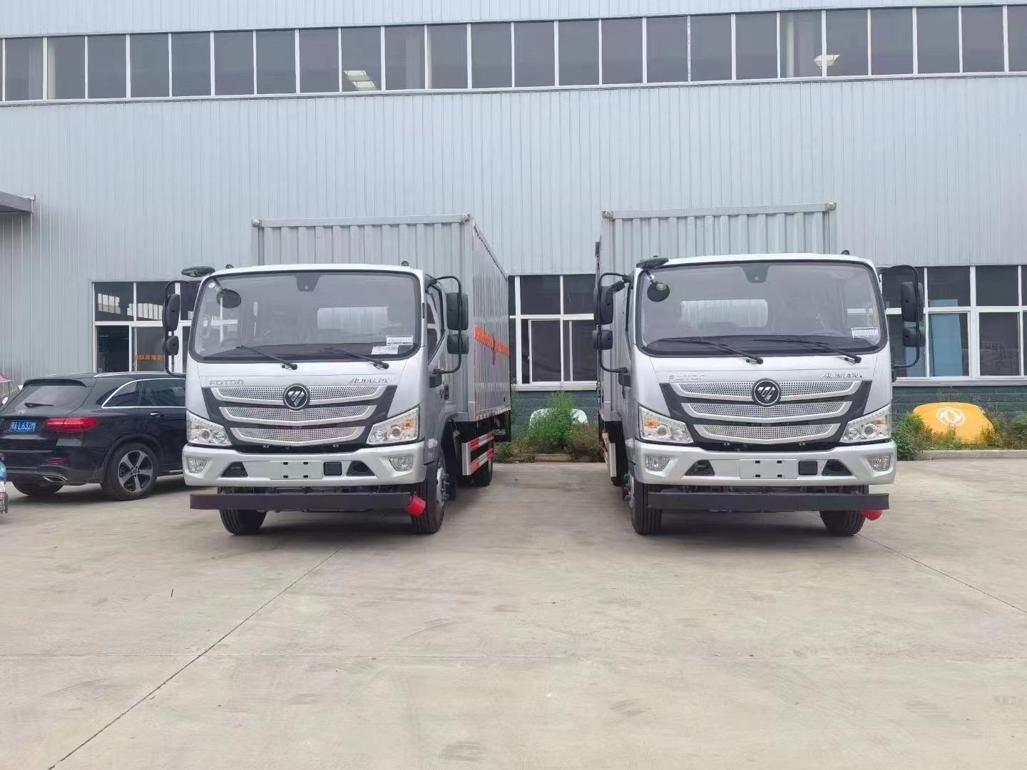 福田歐馬可排半4.8米5噸氣體廂式車